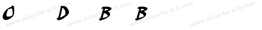 Oceanic Drift Bold B字体转换
